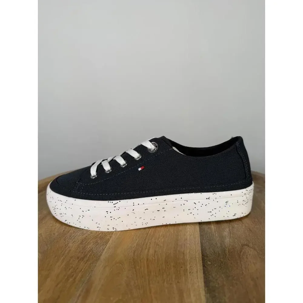 Tommy Hilfiger Women’s Glitter Platform Sneakers Desert Sky EU 37 / US 6.5 NWB